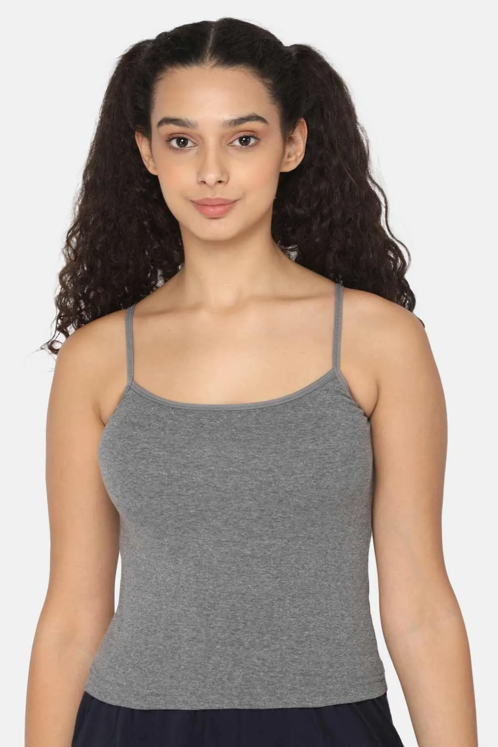 Intimacy Full Coverage Non-Padded Cotton Slip Camisole – IN02 | Wire-Free & Moisture-Wicking Design