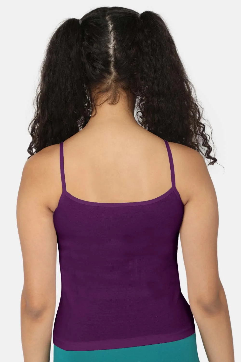 Intimacy Full Coverage Non-Padded Cotton Slip Camisole – IN02 | Wire-Free & Moisture-Wicking Design