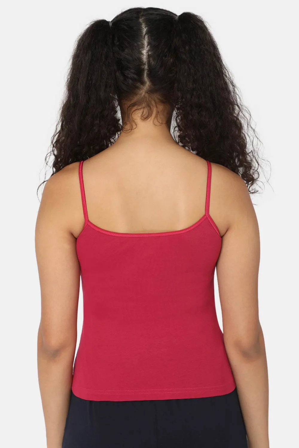 Intimacy Full Coverage Non-Padded Cotton Slip Camisole – IN02 | Wire-Free & Moisture-Wicking Design