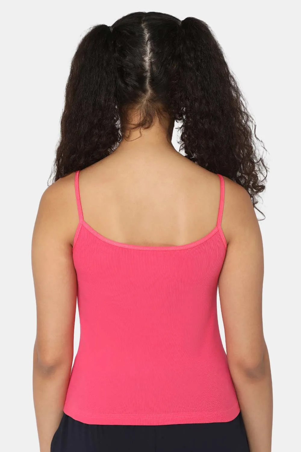 Intimacy Full Coverage Non-Padded Cotton Slip Camisole – IN02 | Wire-Free & Moisture-Wicking Design