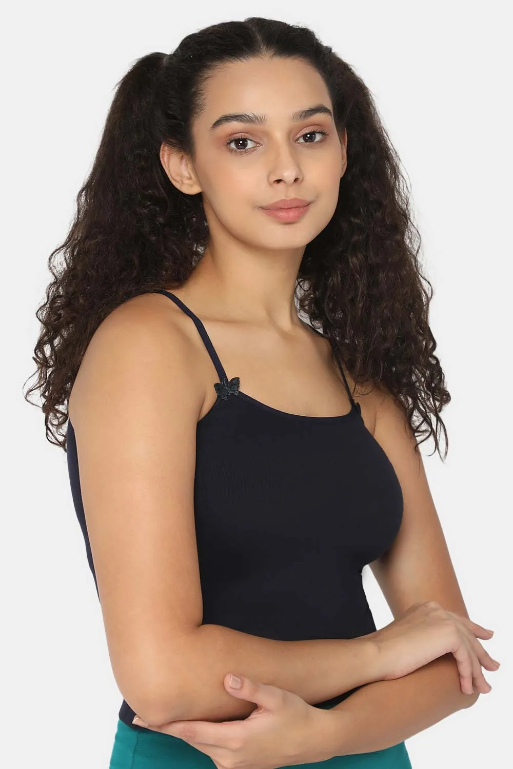 Intimacy Full Coverage Non-Padded Cotton Slip Camisole – IN02 | Wire-Free & Moisture-Wicking Design