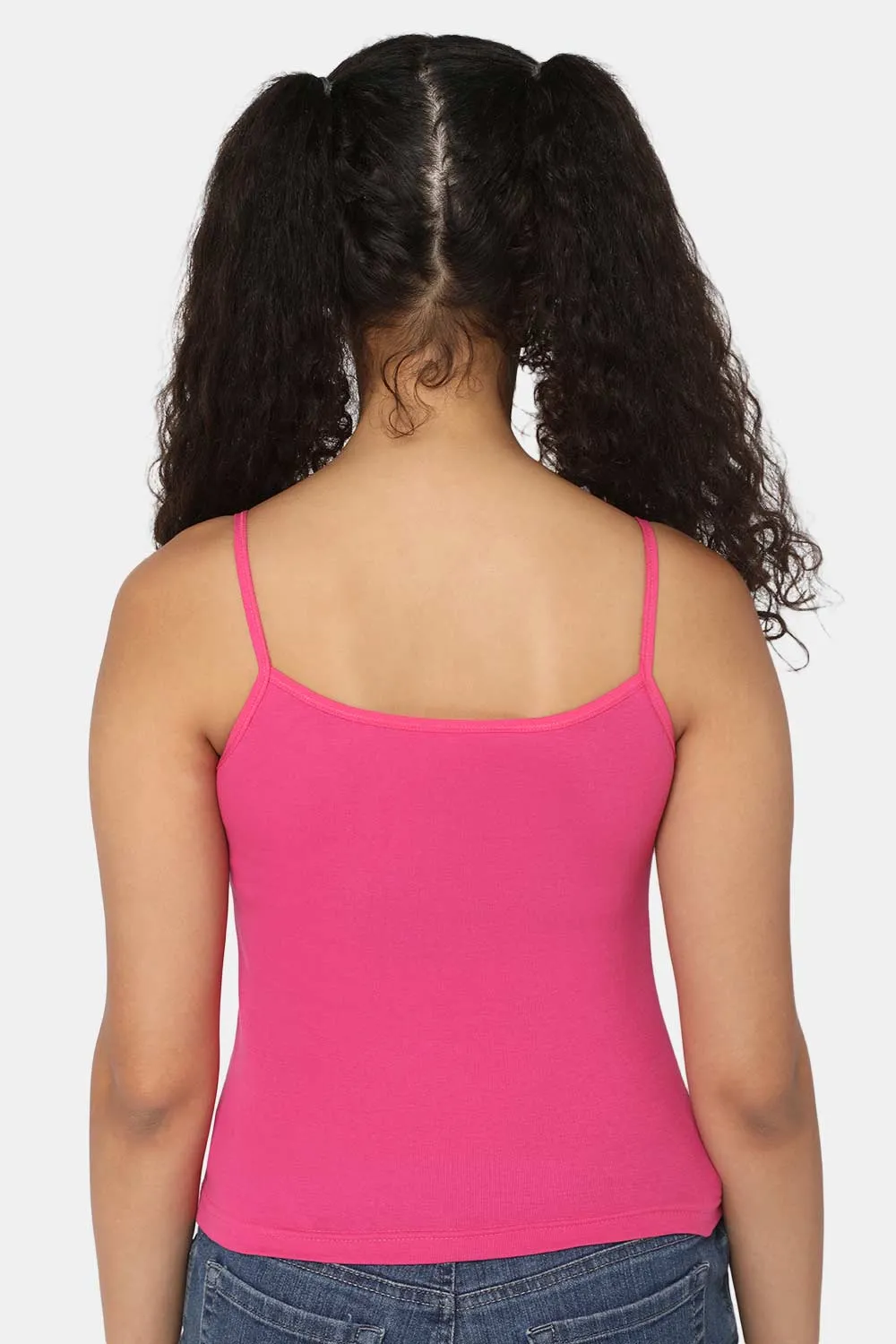 Intimacy Full Coverage Non-Padded Cotton Slip Camisole – IN02 | Wire-Free & Moisture-Wicking Design