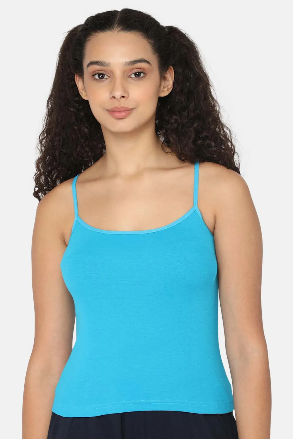 Intimacy Full Coverage Non-Padded Cotton Slip Camisole – IN02 | Wire-Free & Moisture-Wicking Design