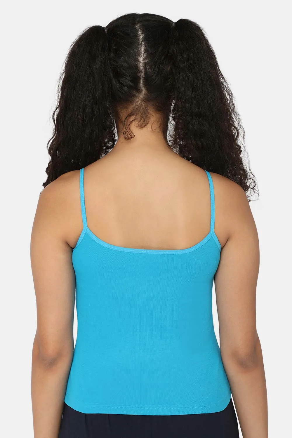 Intimacy Full Coverage Non-Padded Cotton Slip Camisole – IN02 | Wire-Free & Moisture-Wicking Design