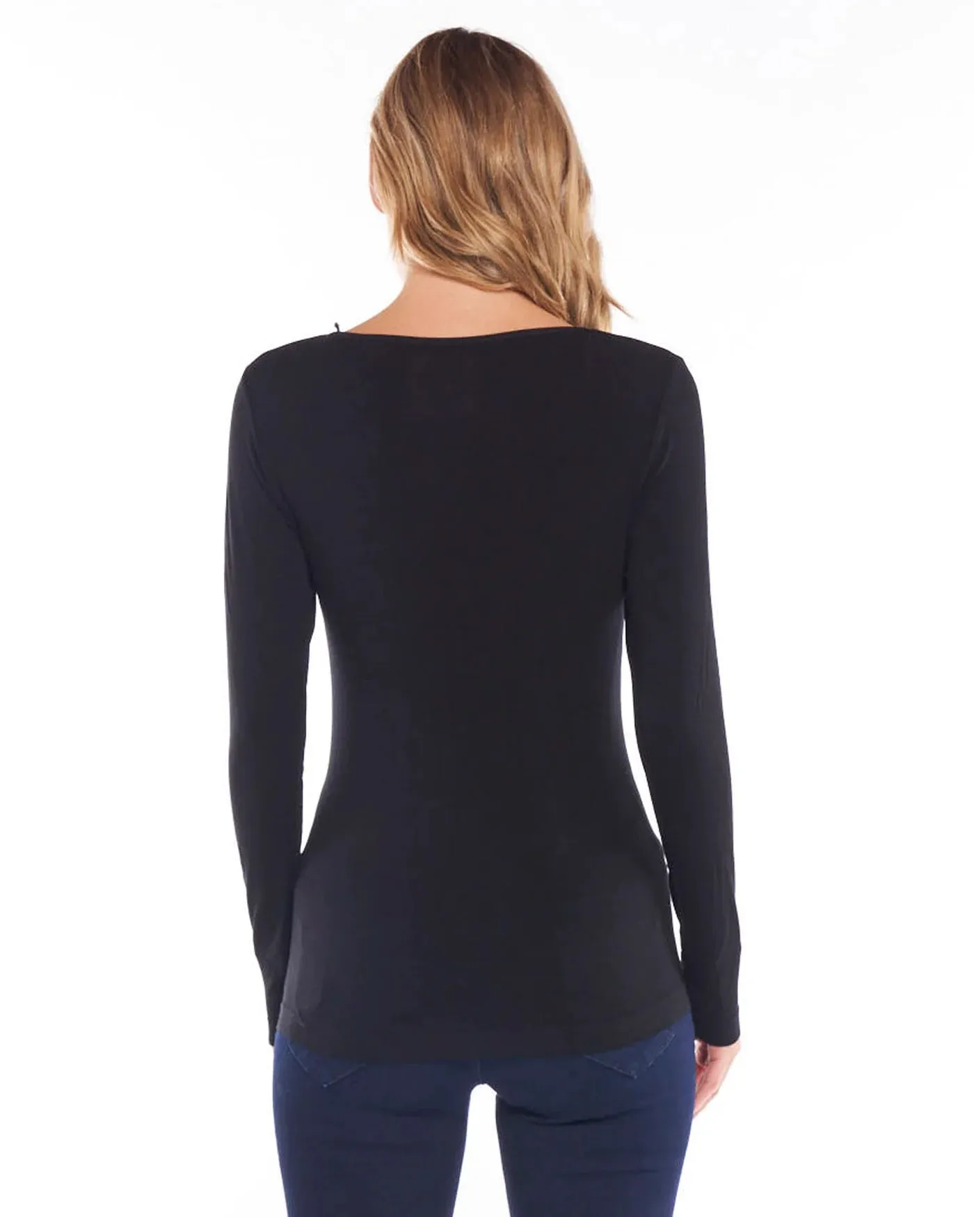 Kelli Long Sleeve Top - Black