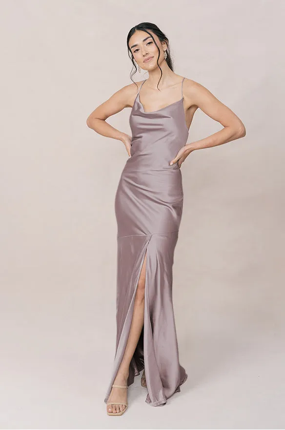 Kimora Satin Dress | Made To Order