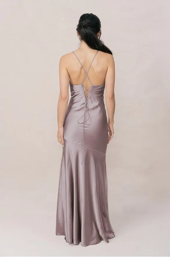 Kimora Satin Dress | Made To Order