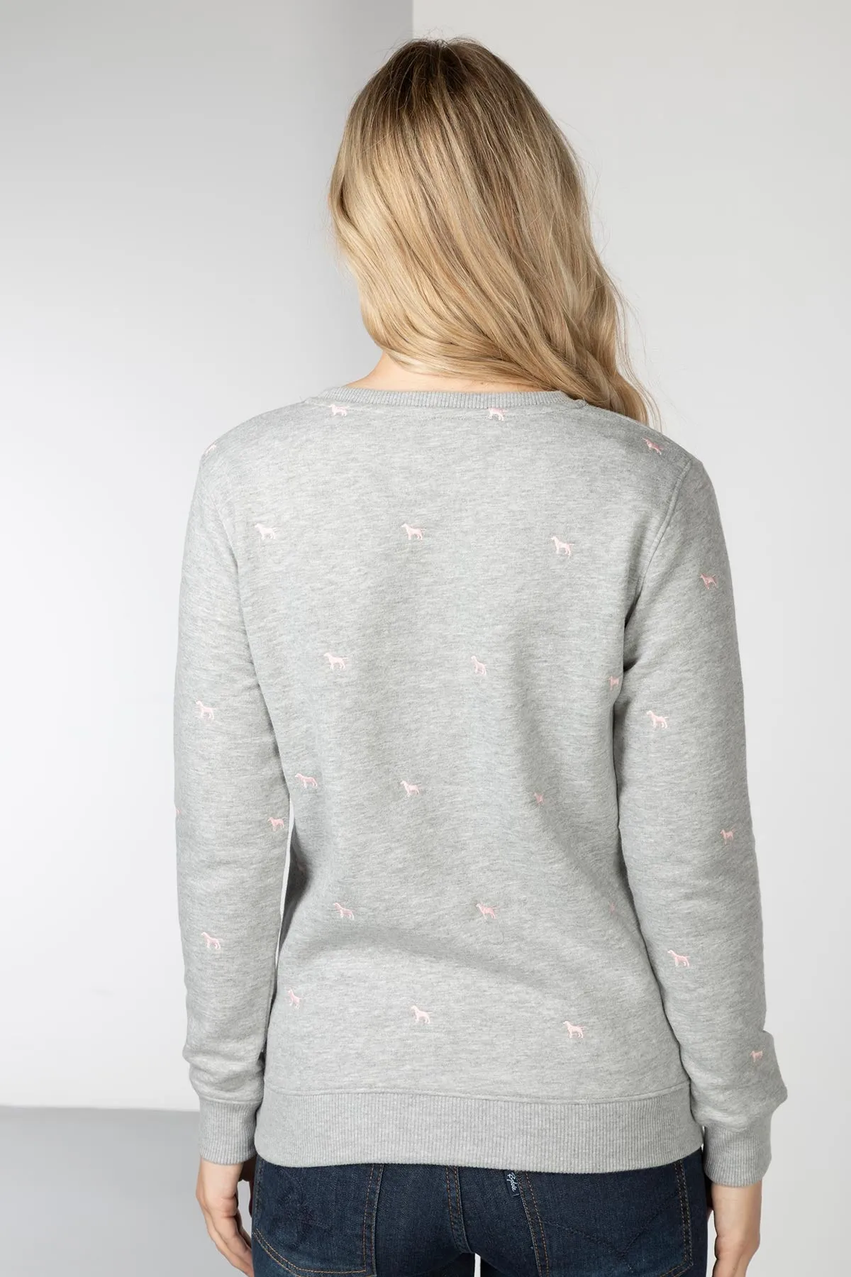 Ladies Embroidered Sweatshirt - Emily