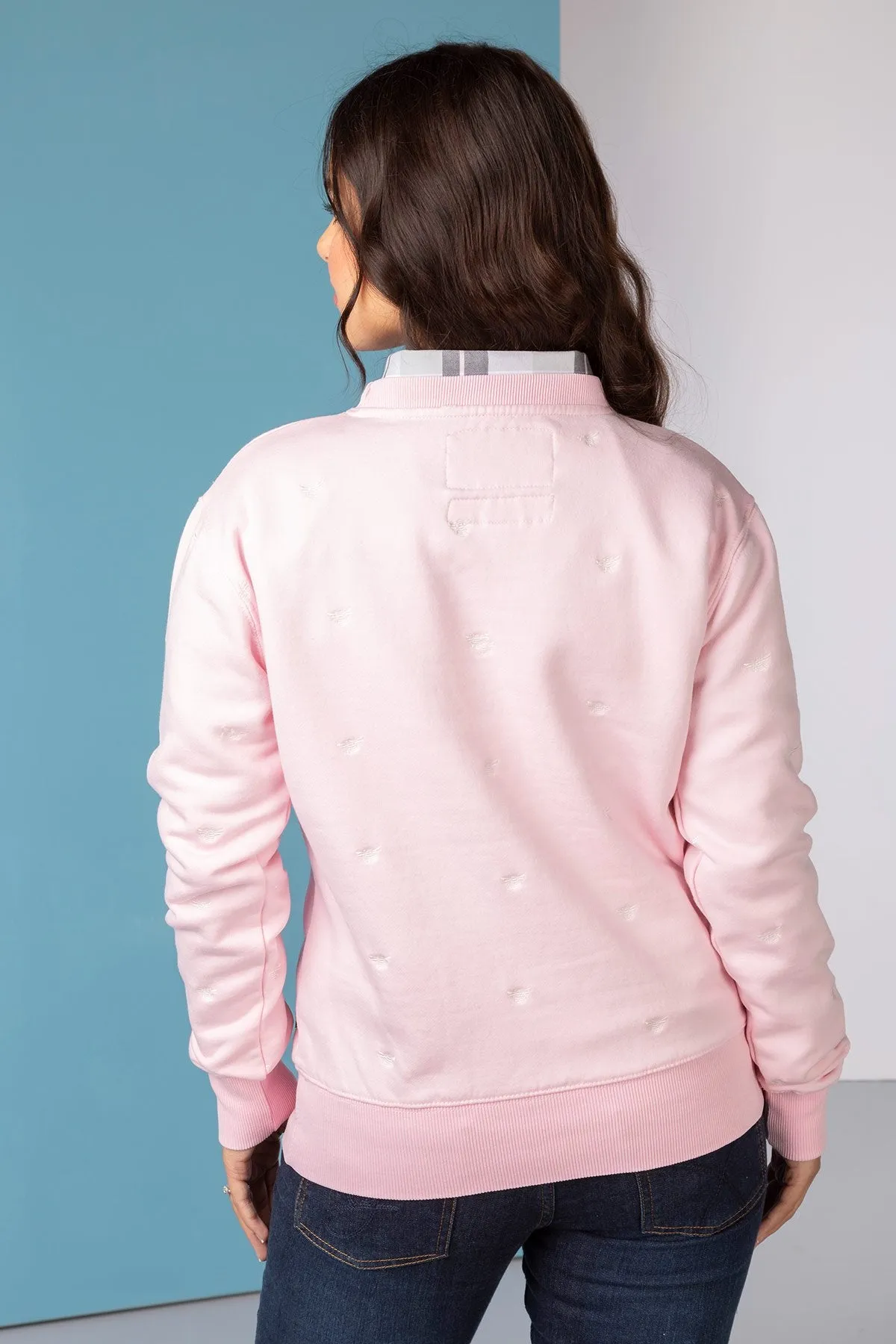 Ladies Embroidered Sweatshirt - Emily