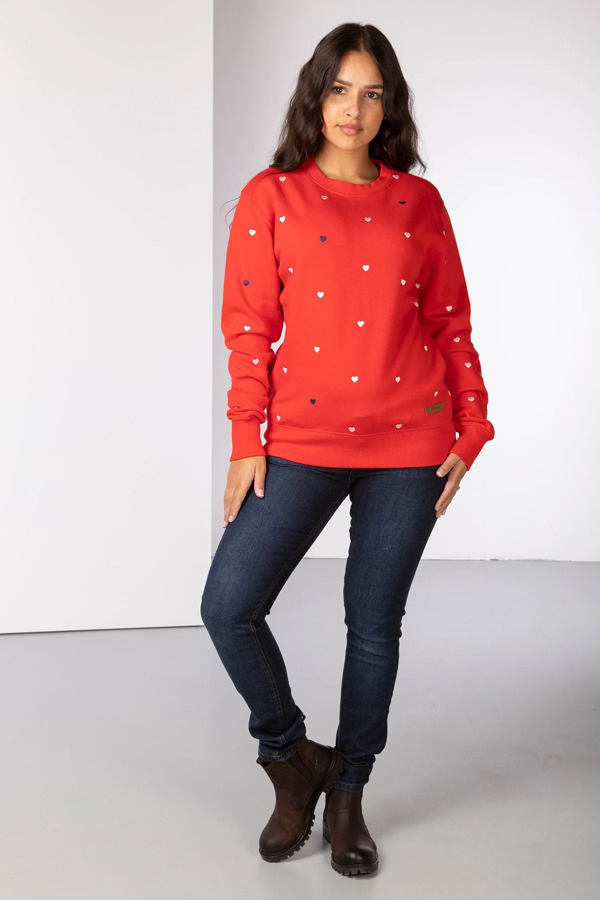 Ladies Embroidered Sweatshirt - Emily