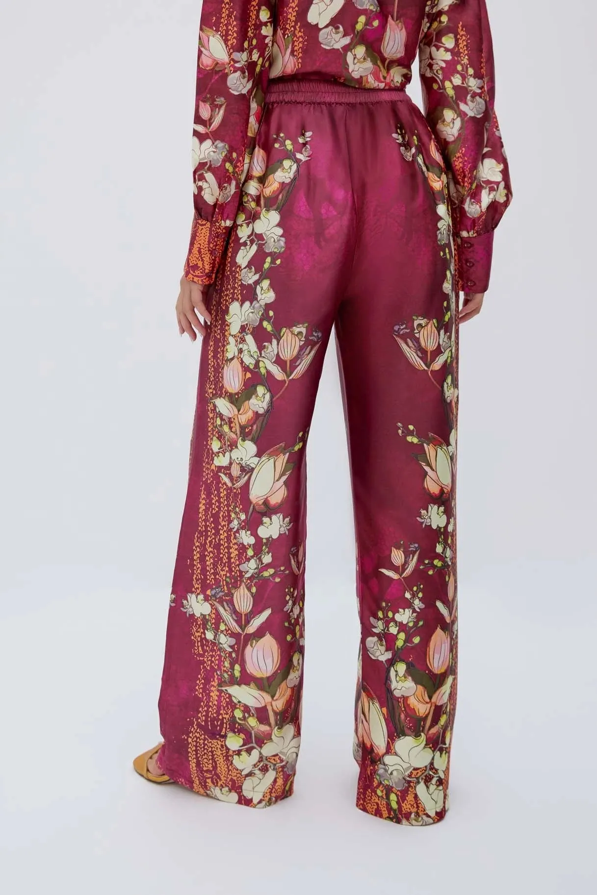 Lauren Burgundy Trousers