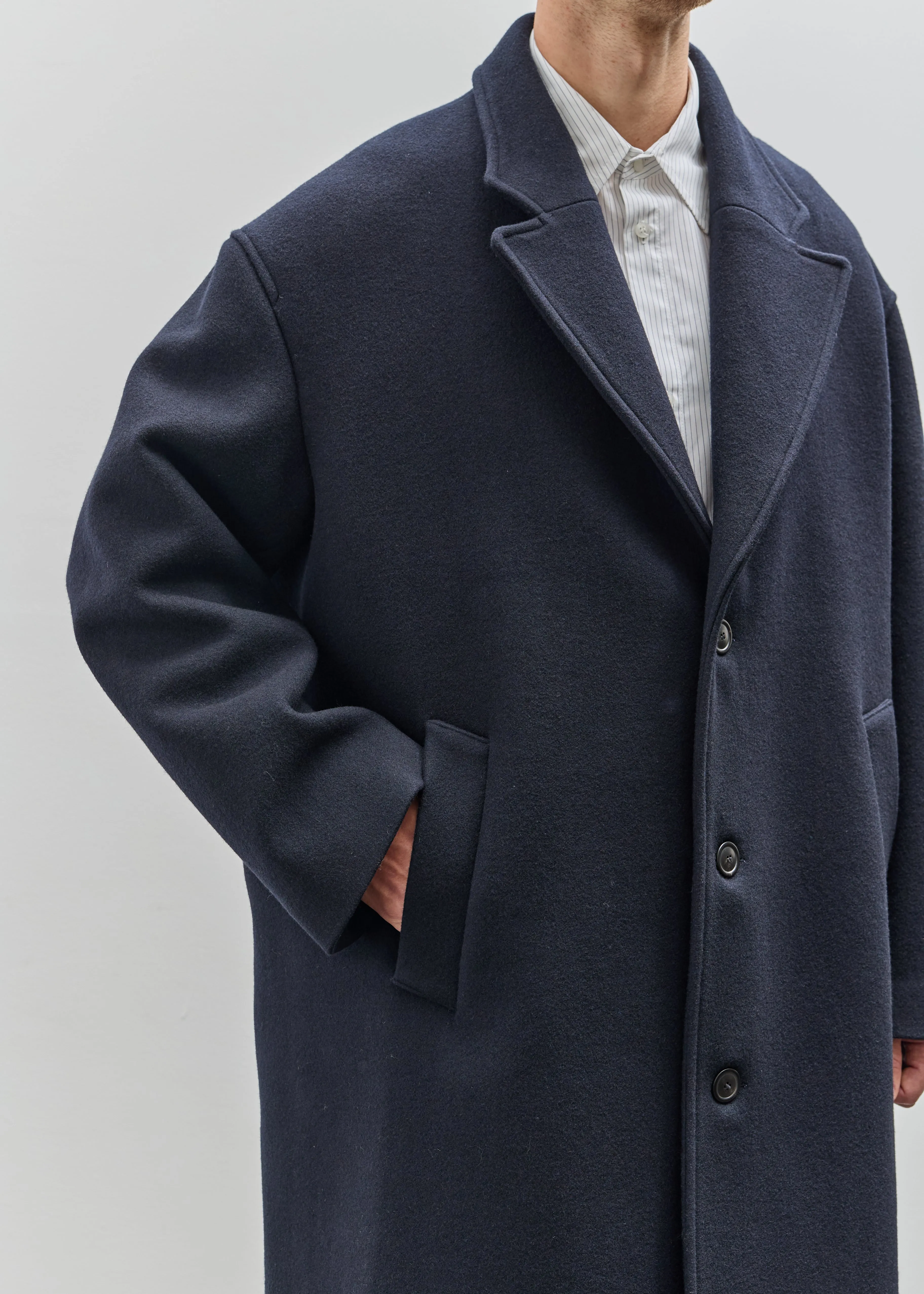 Lownn Overcoat, Navy