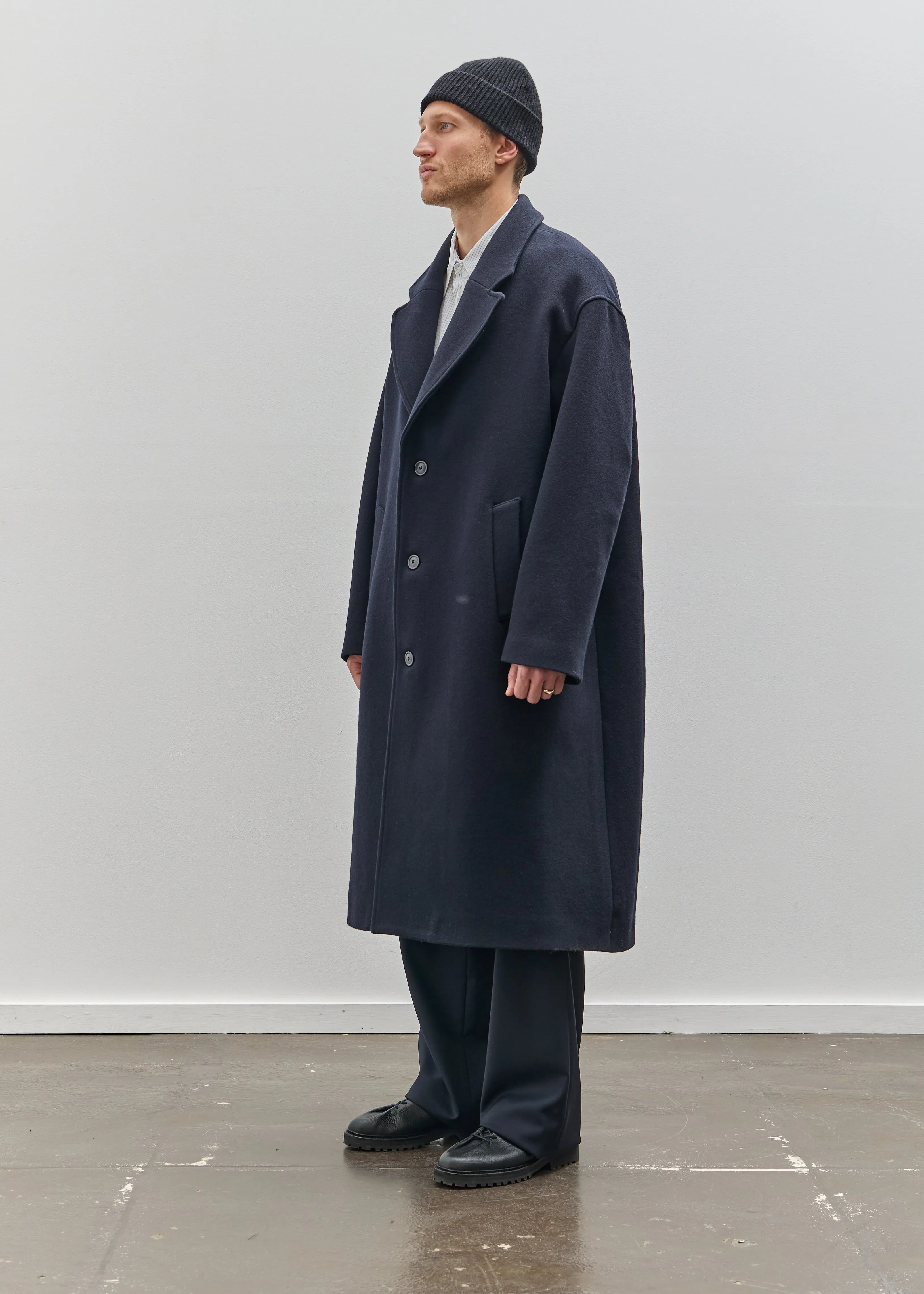 Lownn Overcoat, Navy