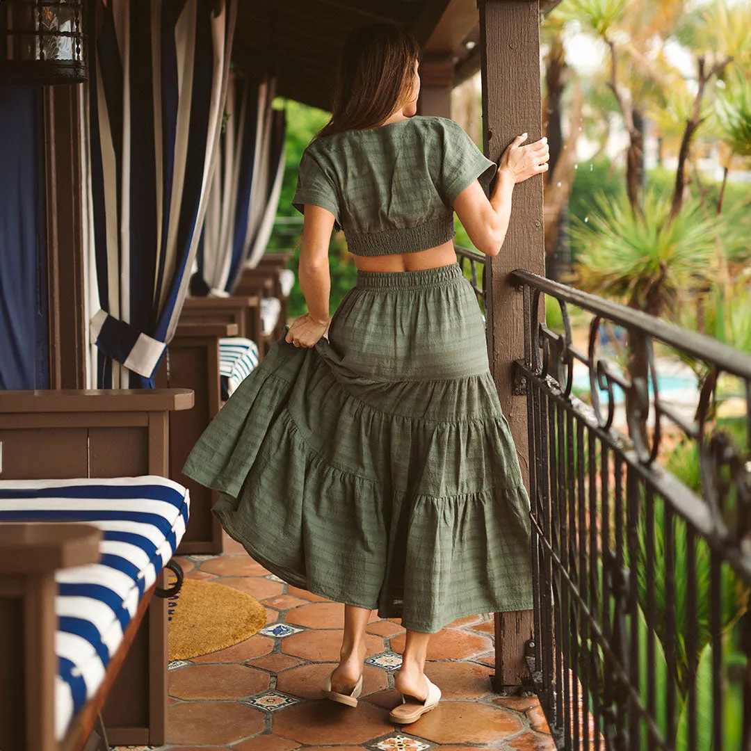 Maxi Skirt, Sage