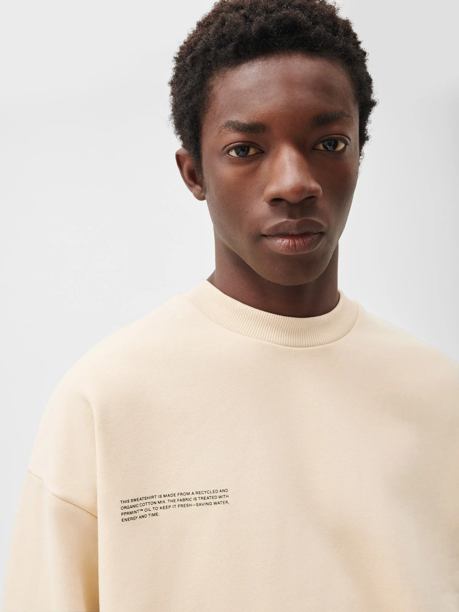 Mens Archive 365 Heavyweight Sweatshirt—sand