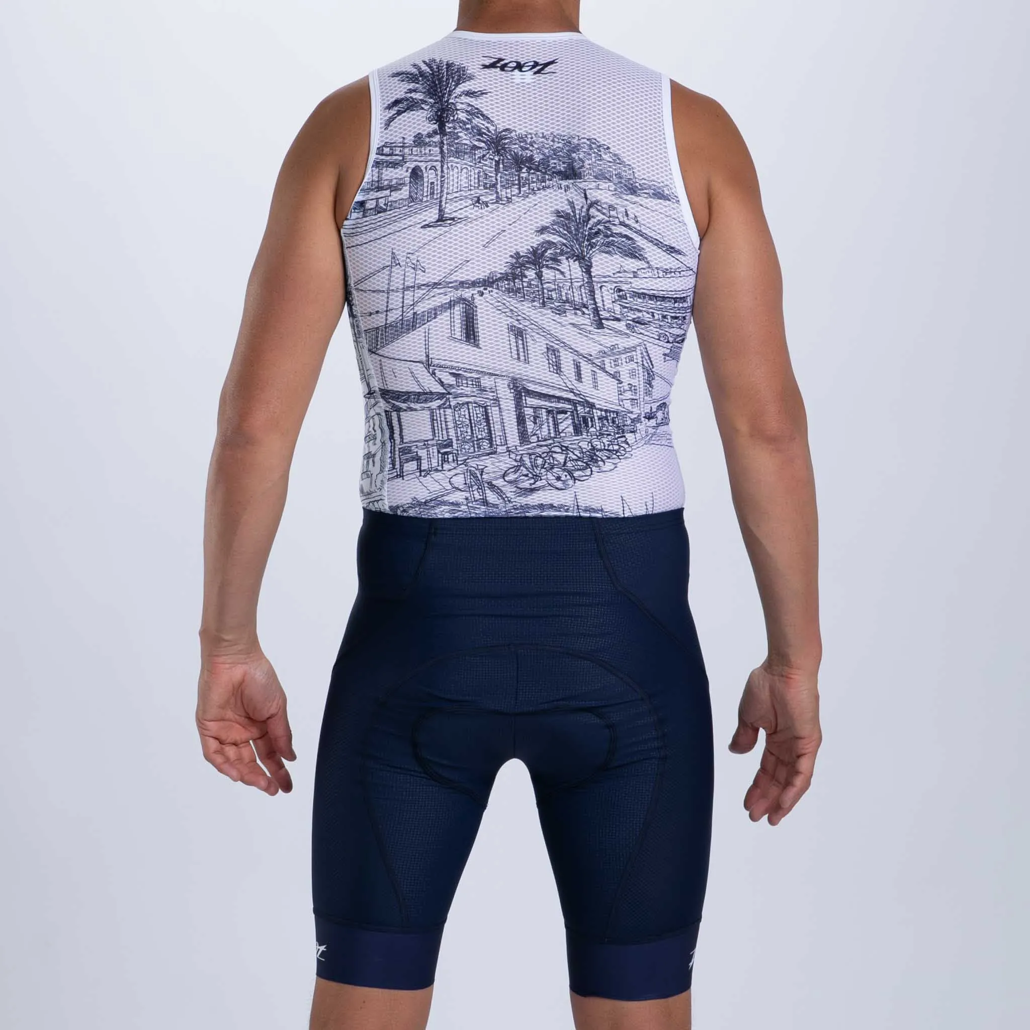 Men's Ltd Cycle Base Layer - Cote d'Azur