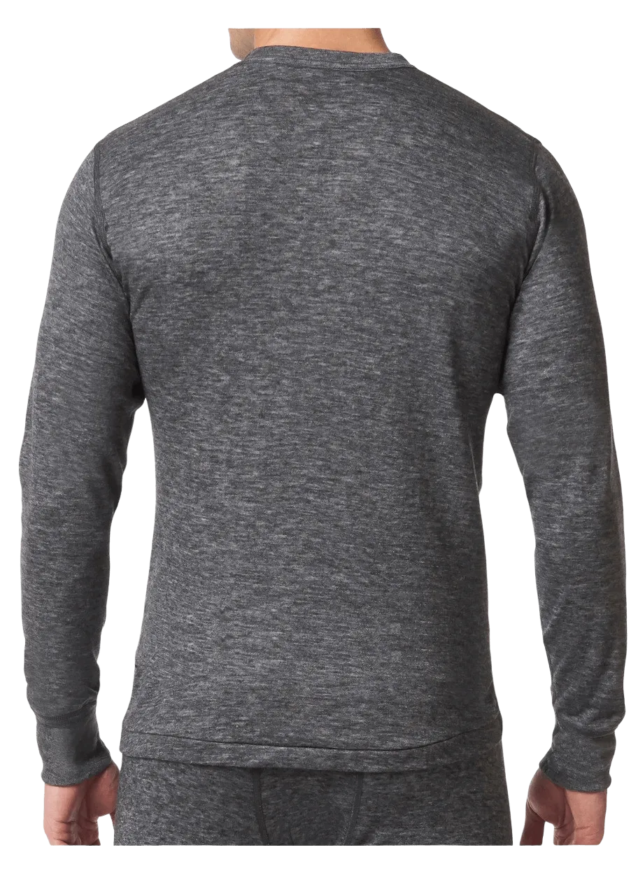 Men's Two-Layer Wool Blend Base Layer Top