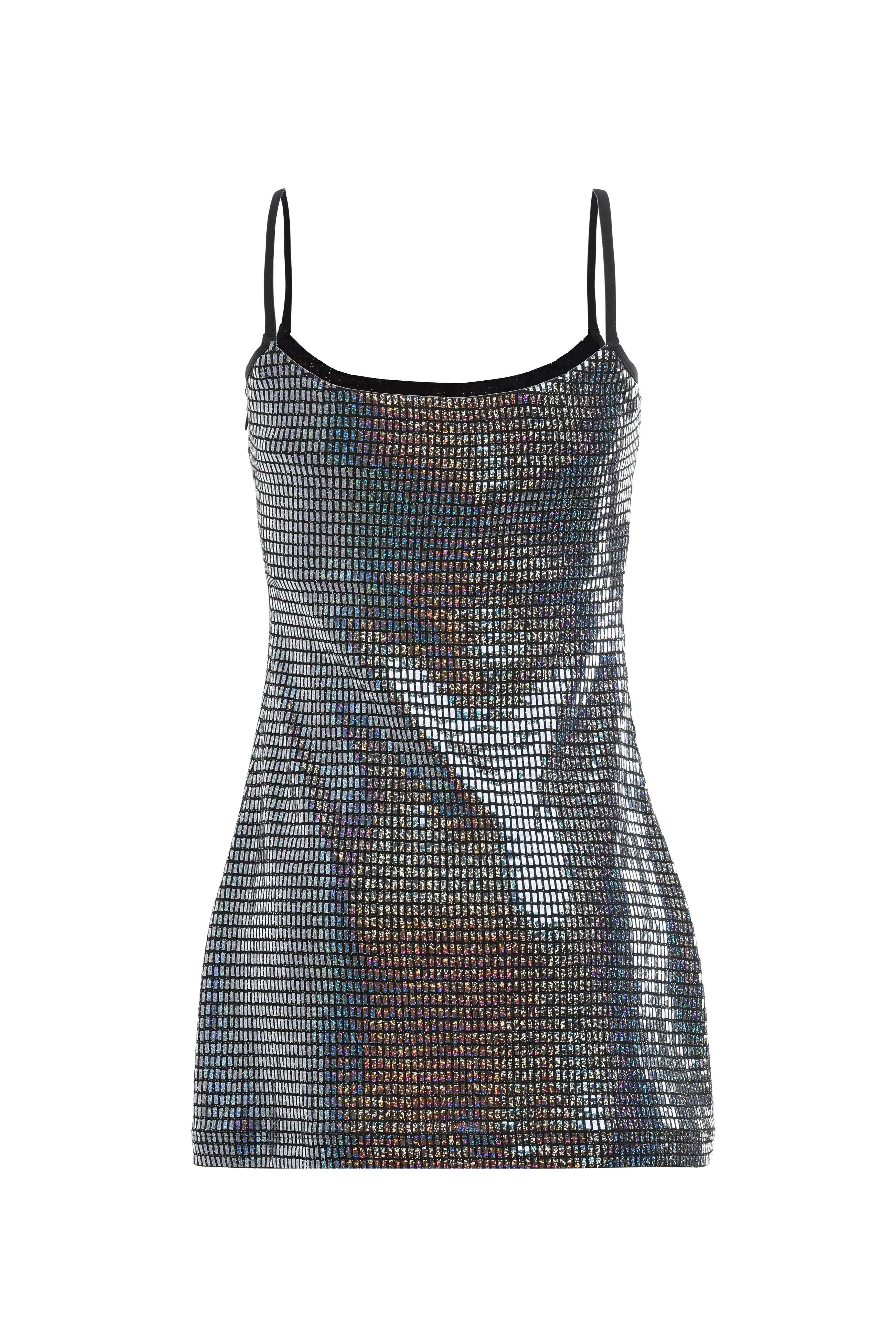 Mirror Party Slip Dress