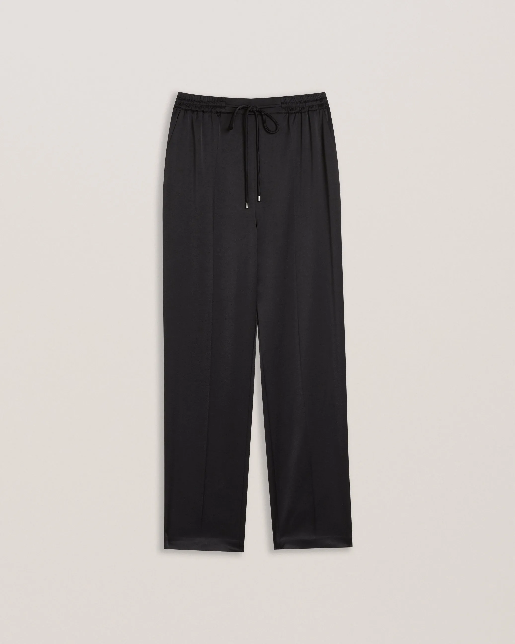 Natori Satin Slim Fit Jogger Black