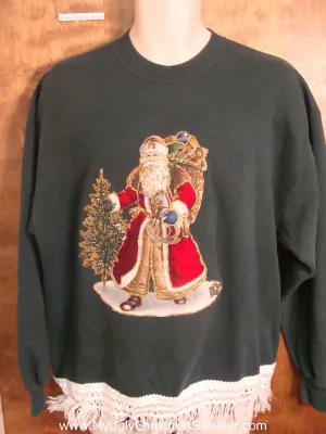 Old Saint Nick Christmas Sweatshirt