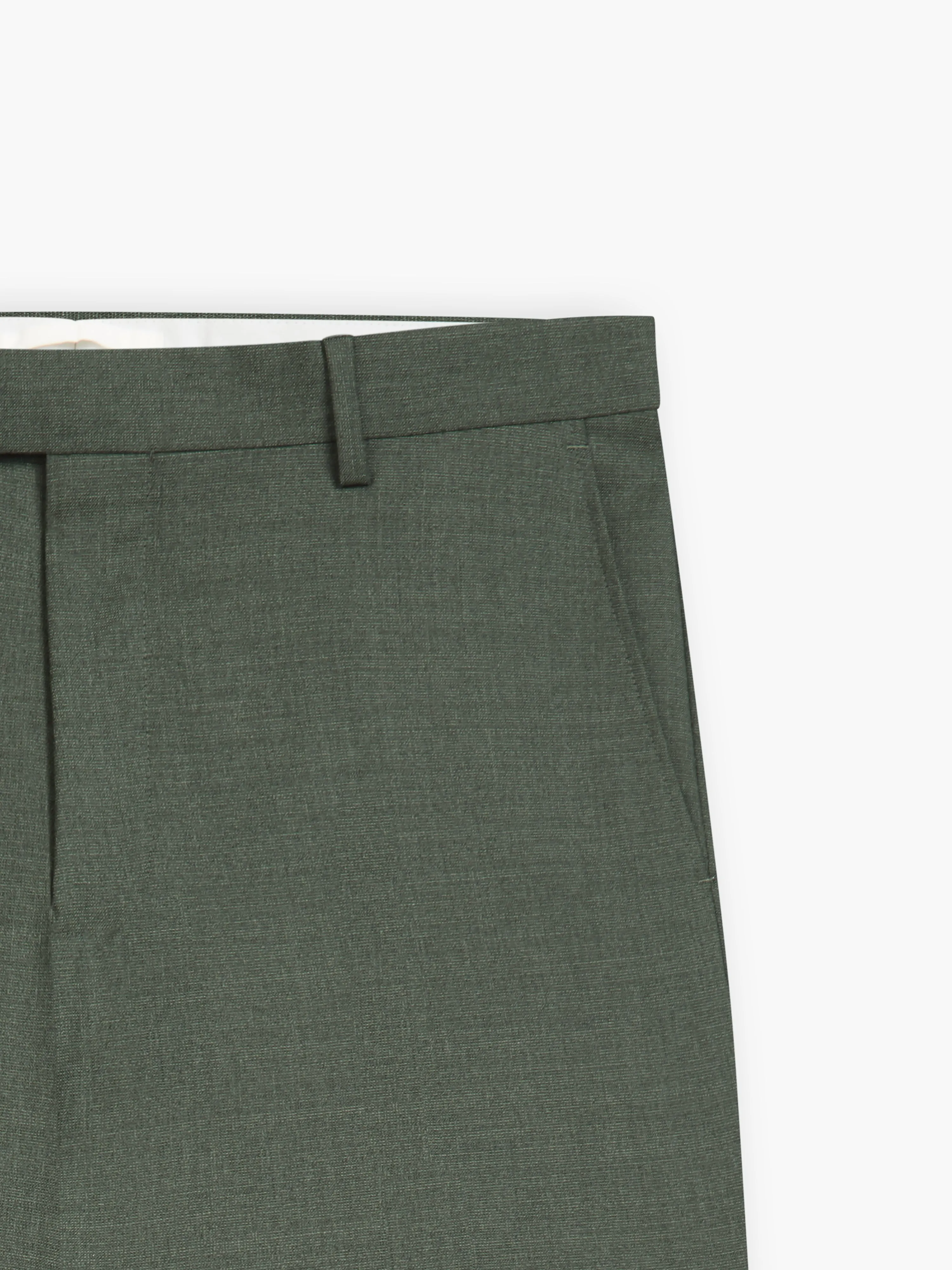 Olivetti Slim Fit Olive Green Trouser