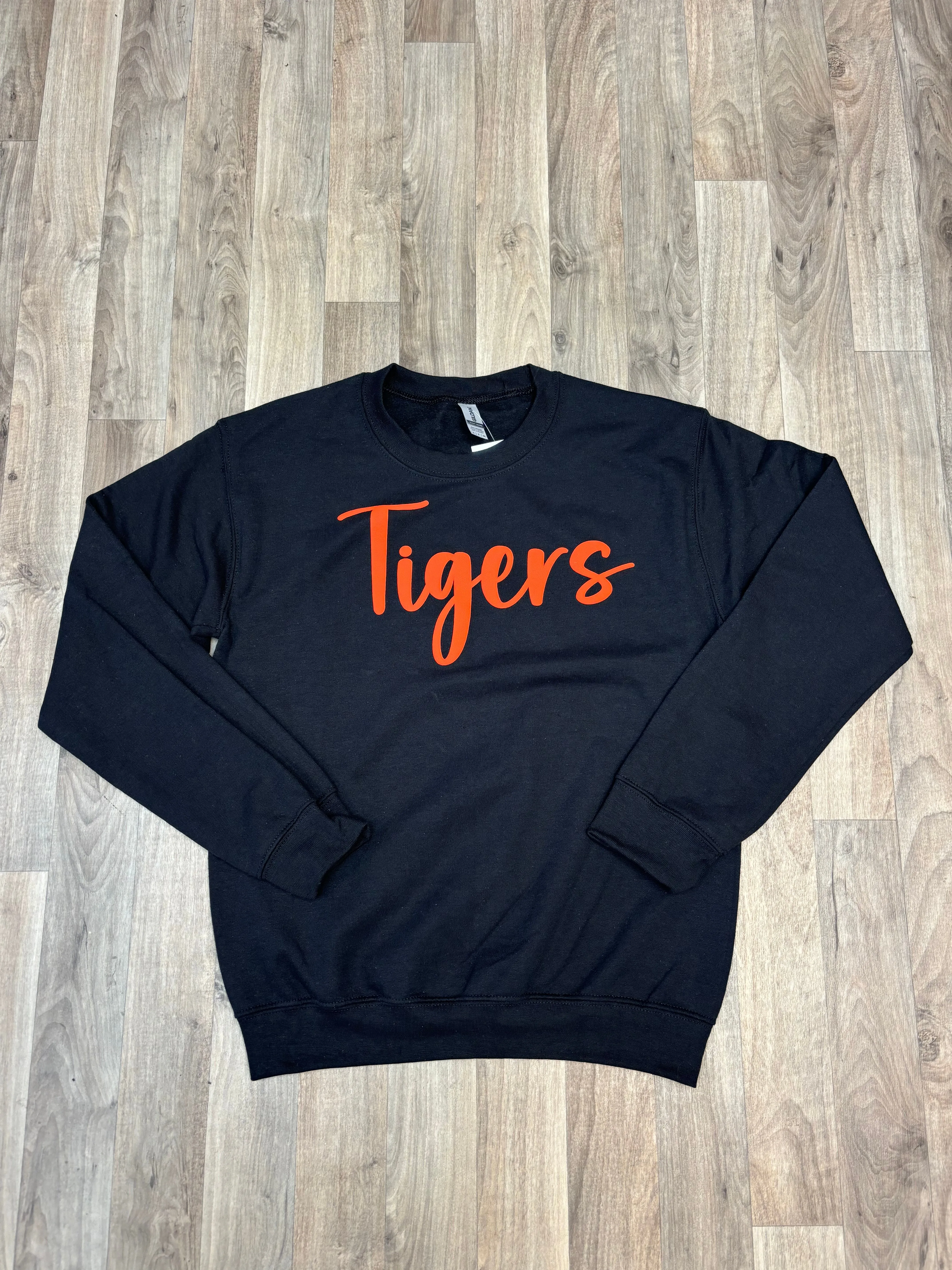 Orange Puff Tigers Sweatshirt