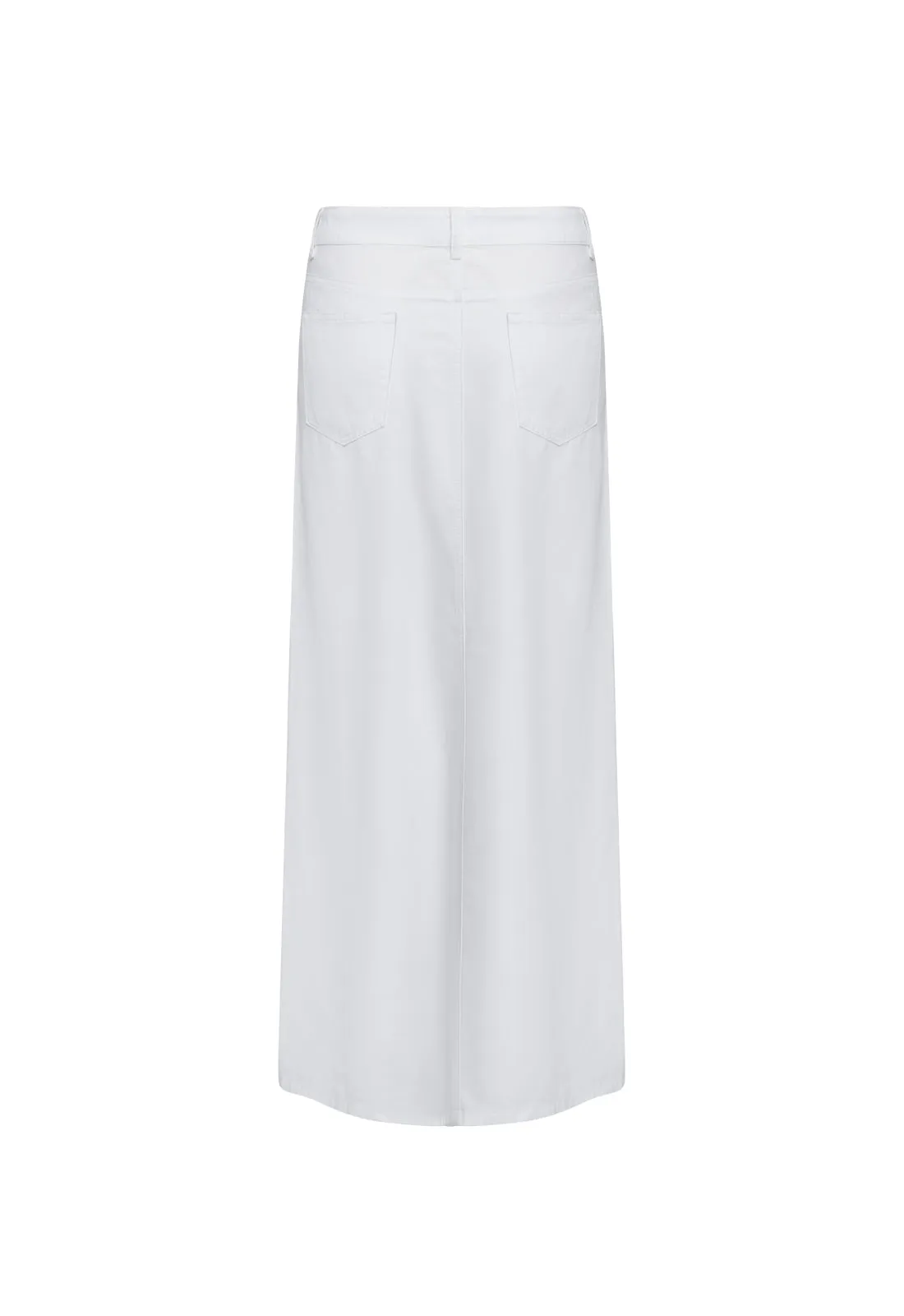 PALMER MAXI SKIRT - PORCELAIN