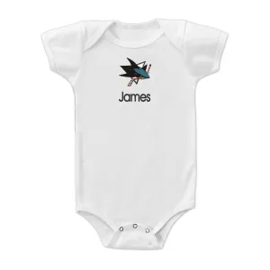 Personalized San Jose Sharks Bodysuit