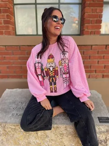 Pink Nutcracker Sweatshirt