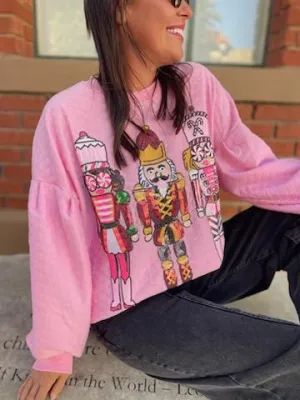 Pink Nutcracker Sweatshirt