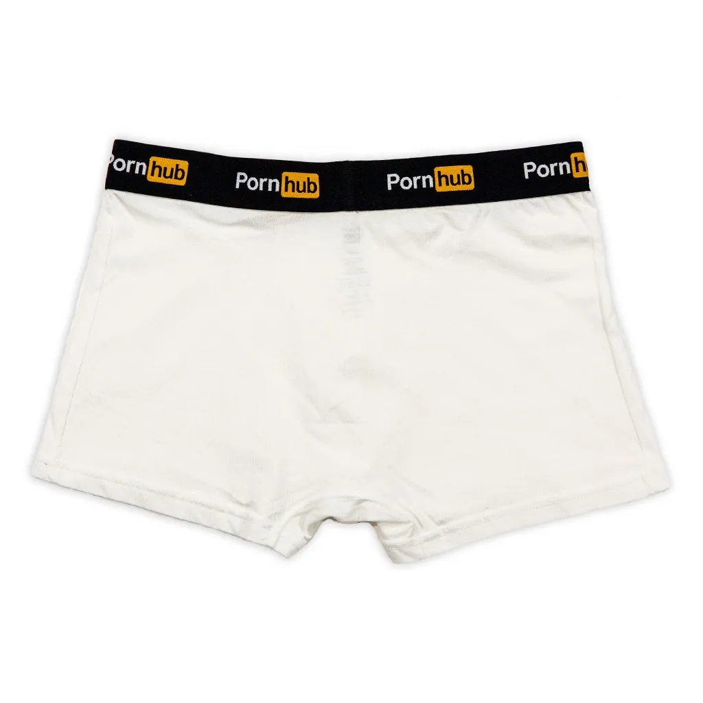 Pornhub White Boxer Briefs