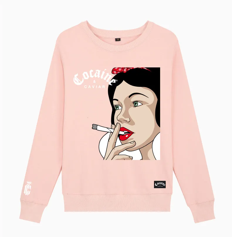 PUFF PUFF PASS DUSTY PINK SWEATSHIRT