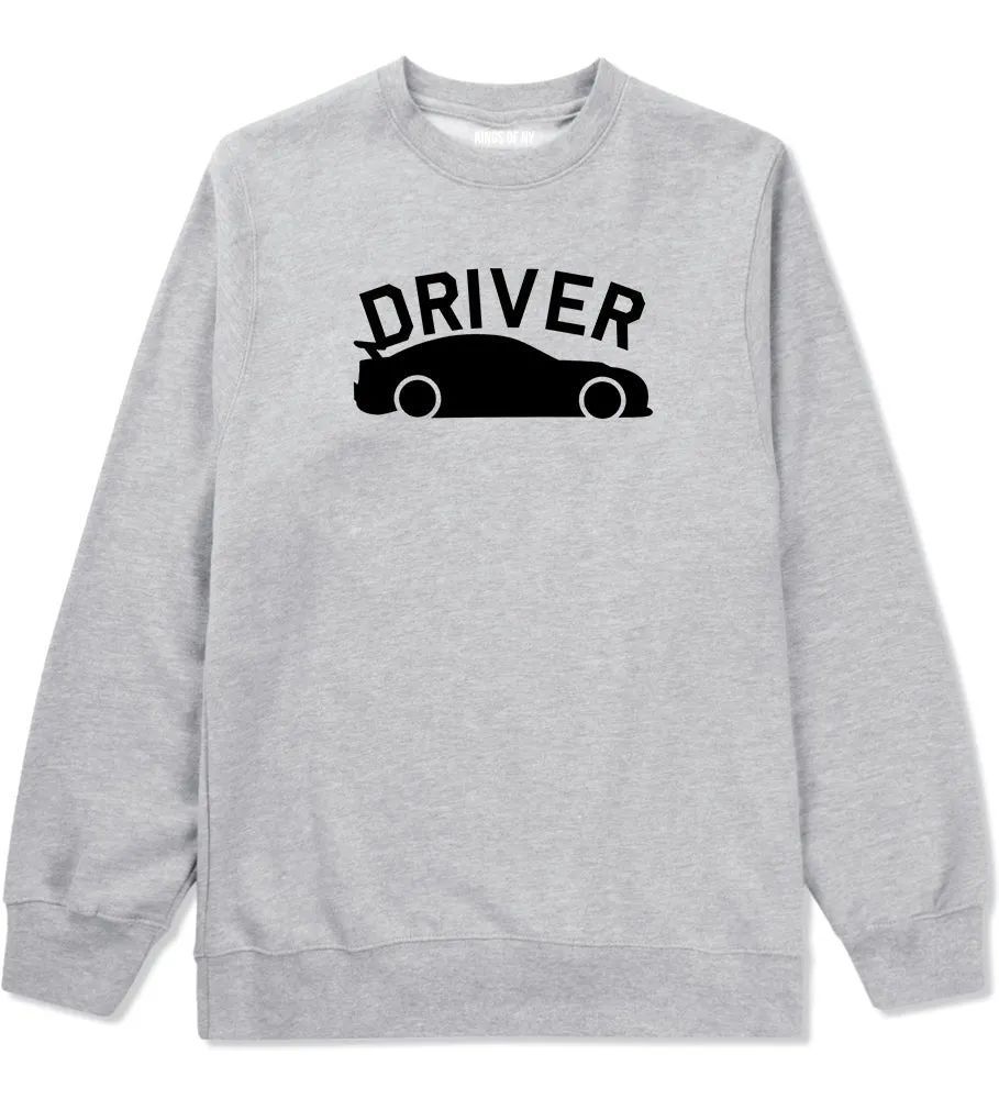 Race Car Driver Drive Mens Crewneck Sweatshirt