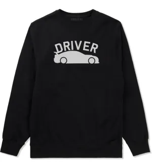 Race Car Driver Drive Mens Crewneck Sweatshirt