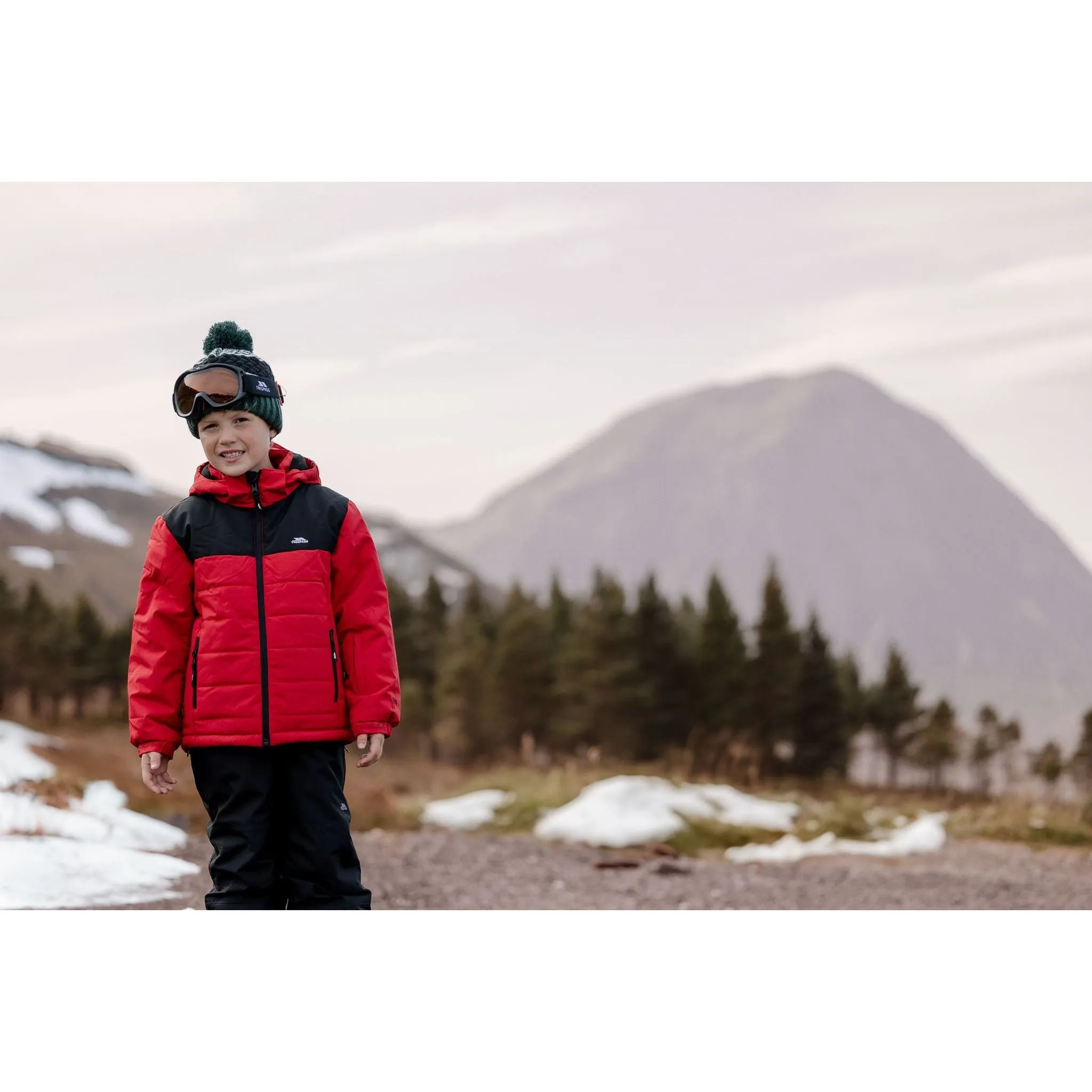 Rumi Kid's Ski Trousers in Black