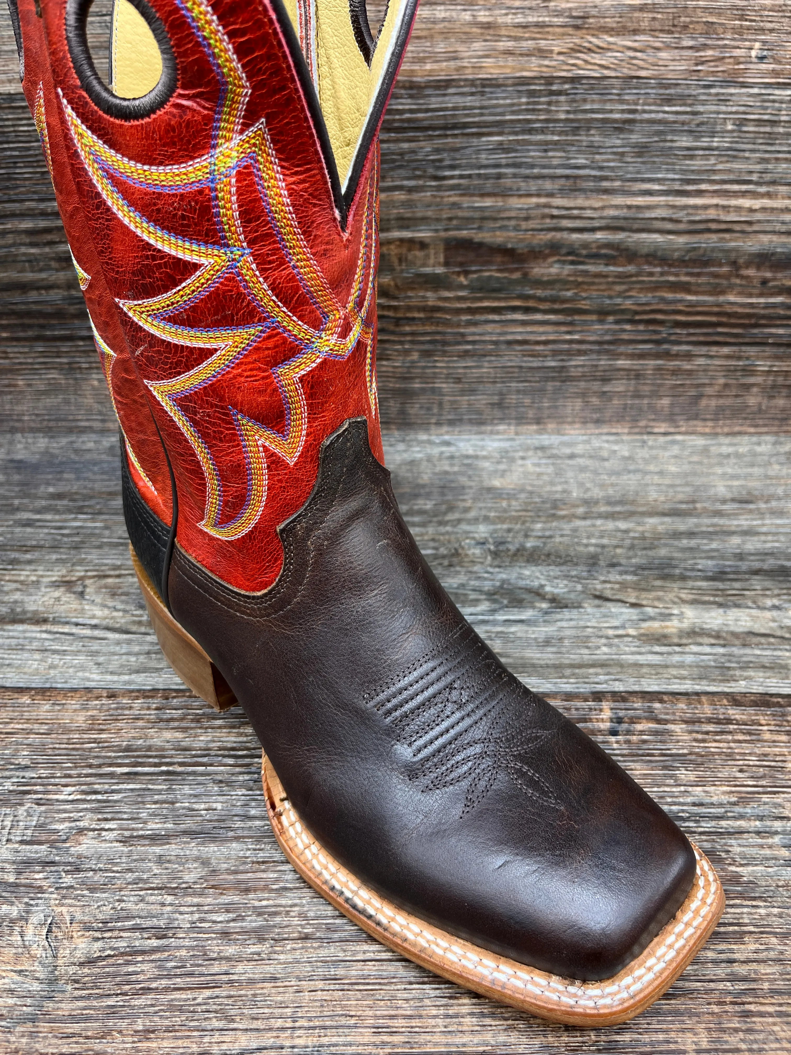 sa2010 Men's Ronan Square Toe Western Boot by Tony Lama