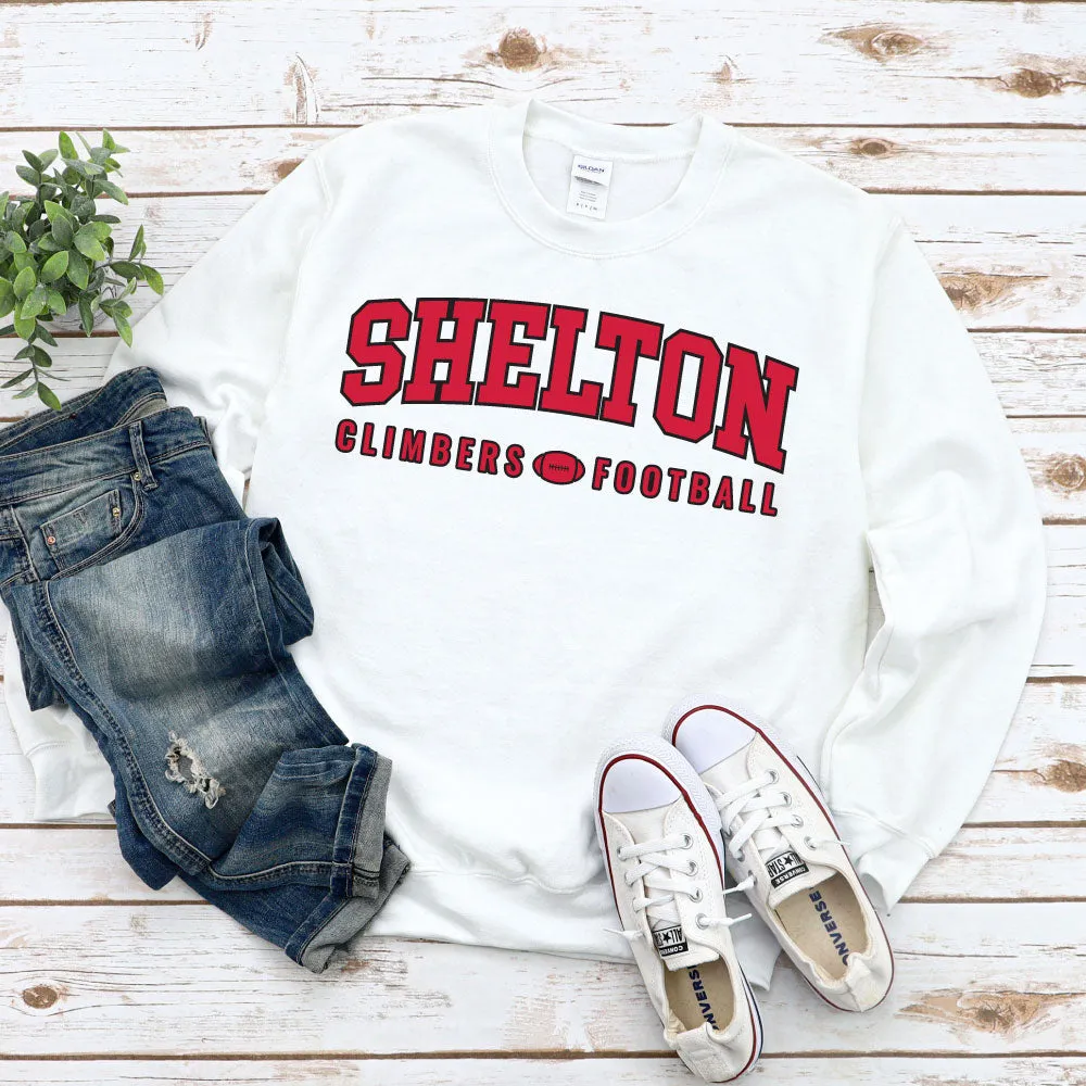 Shelton Climbers Football Sweatshirt