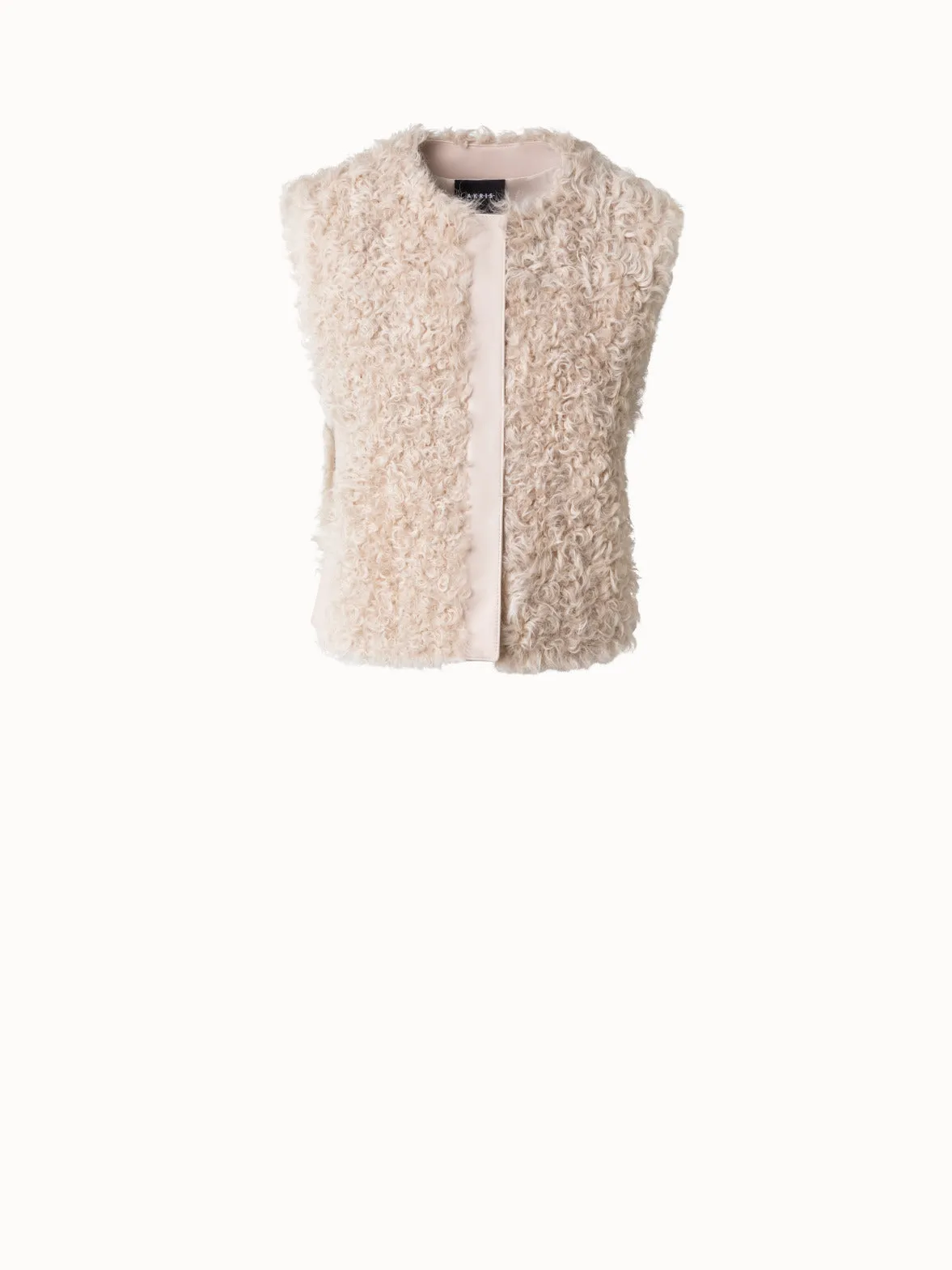 Short Shearling Gilet