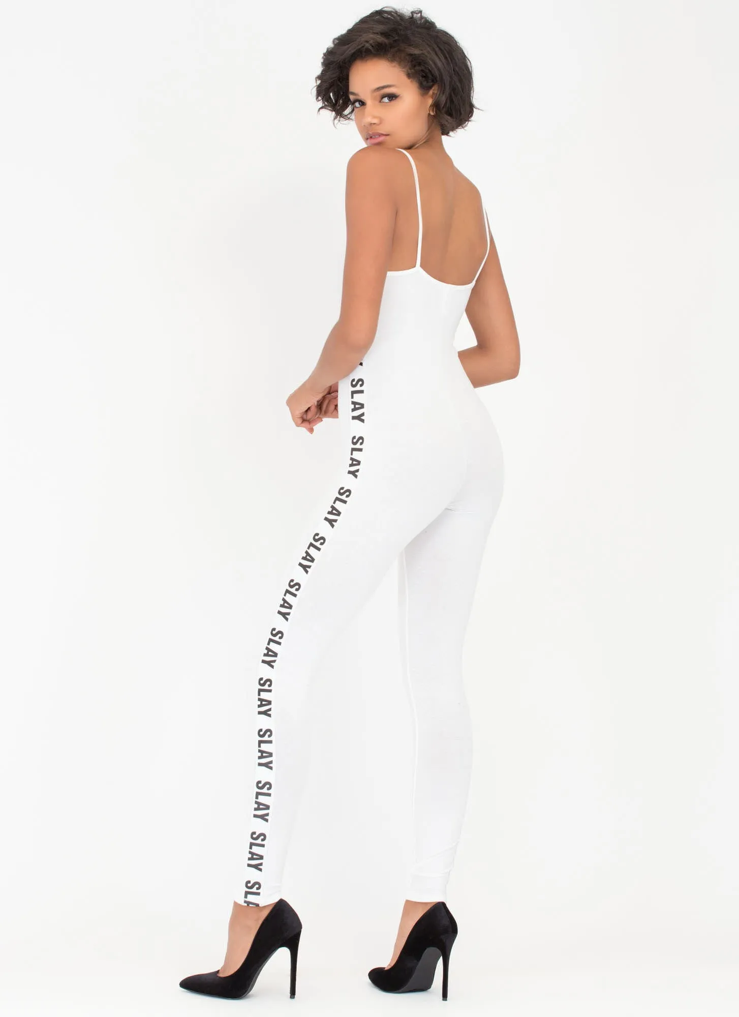 Slay It Again Graphic Full Bodysuit