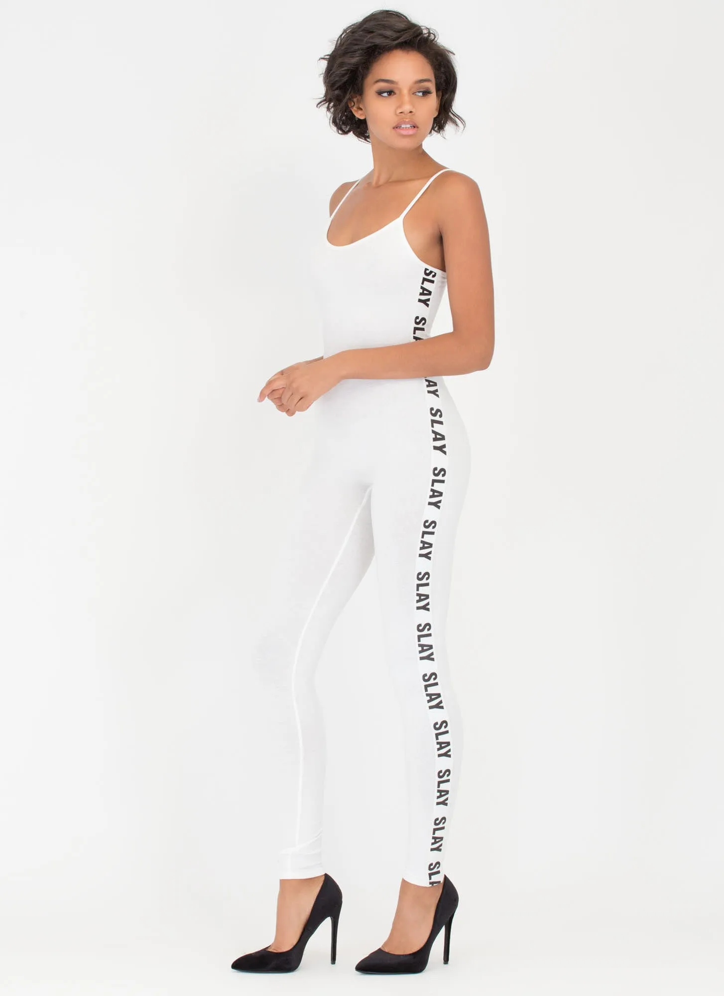 Slay It Again Graphic Full Bodysuit