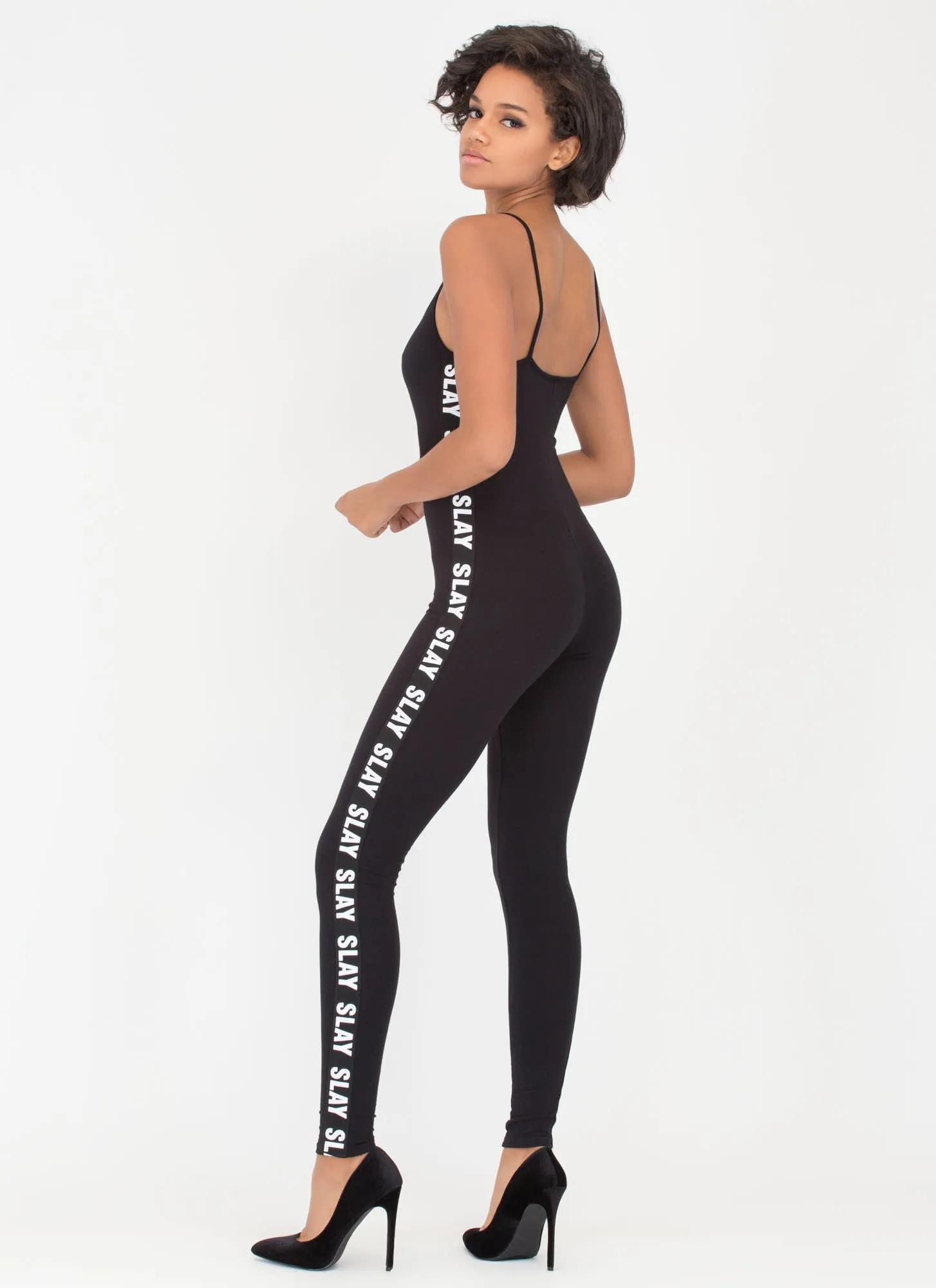 Slay It Again Graphic Full Bodysuit