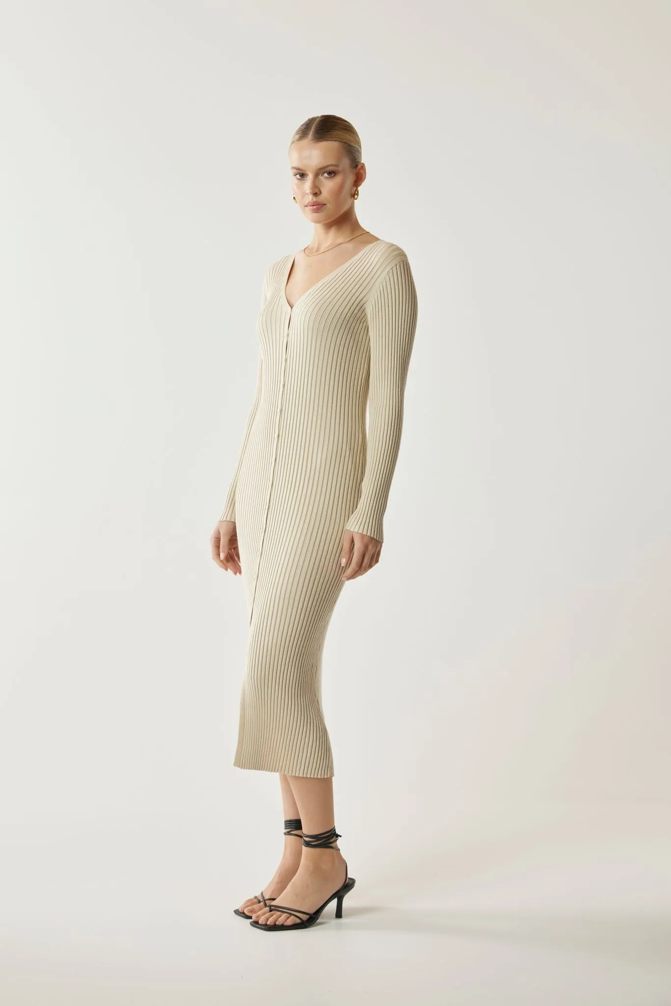 Solatium Knit Dress Stone