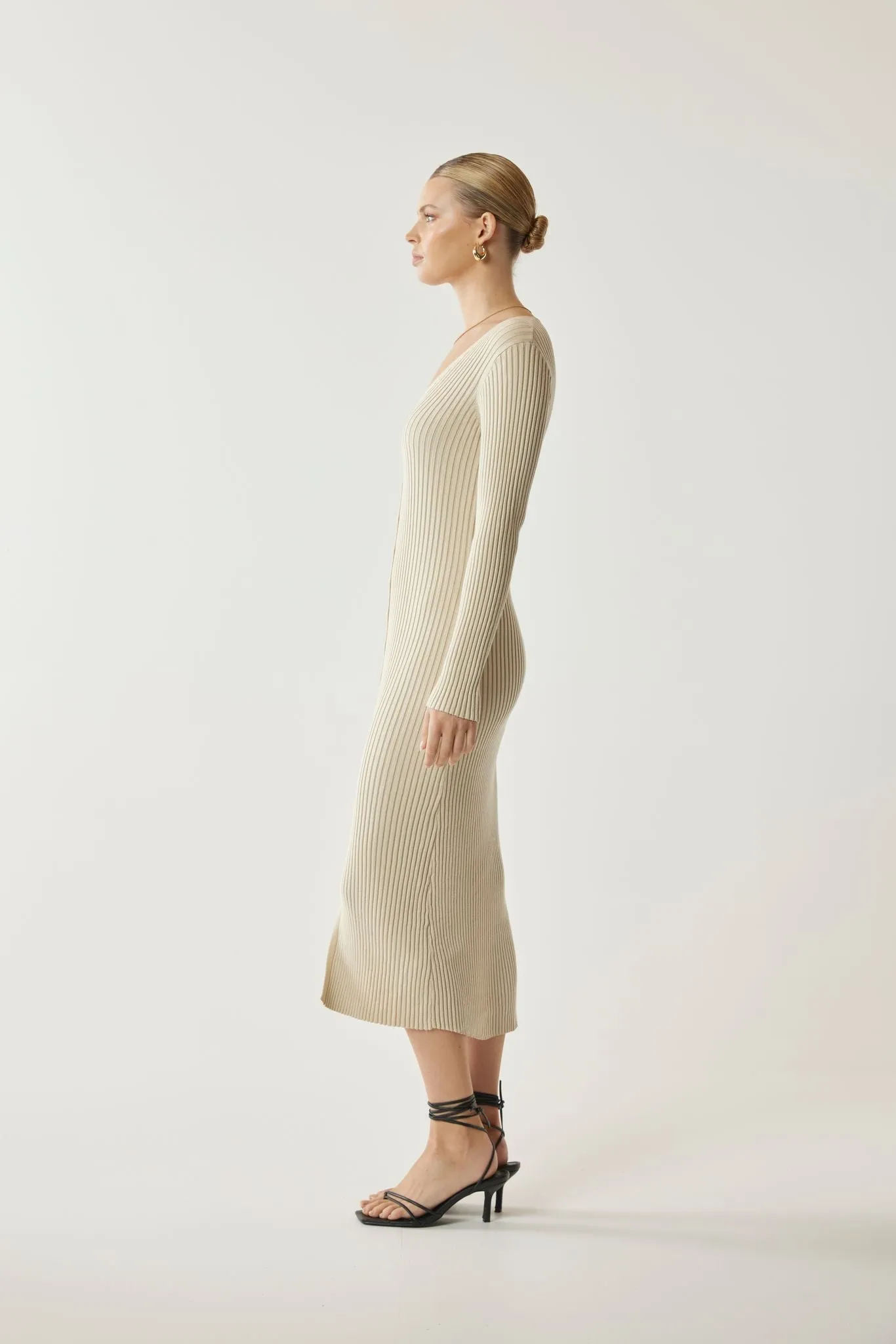 Solatium Knit Dress Stone