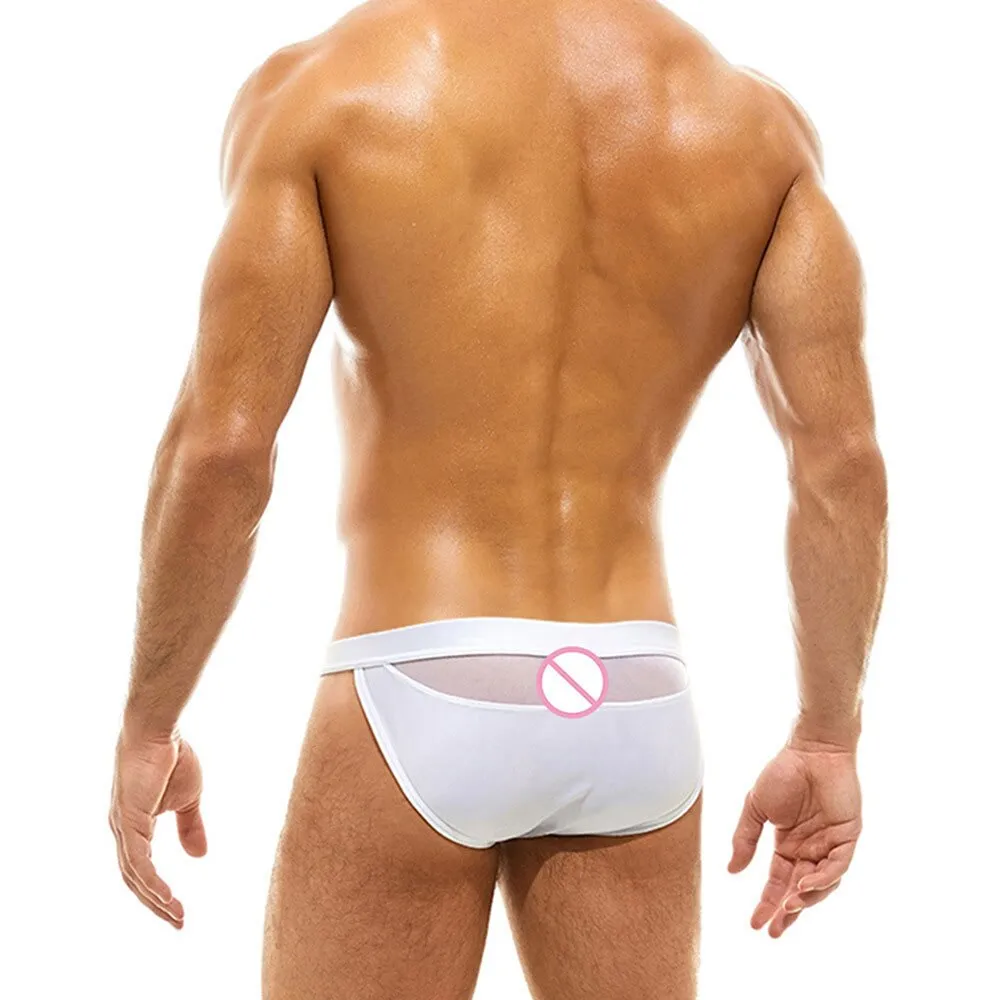 Solid Padded Polyester Brief