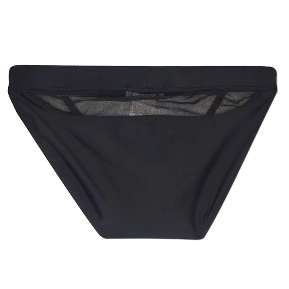 Solid Padded Polyester Brief