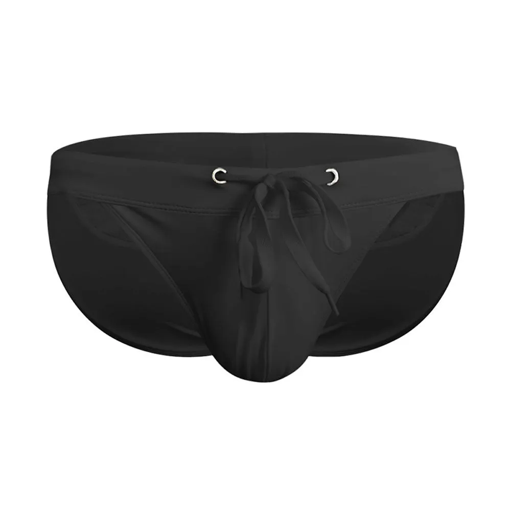 Solid Padded Polyester Brief