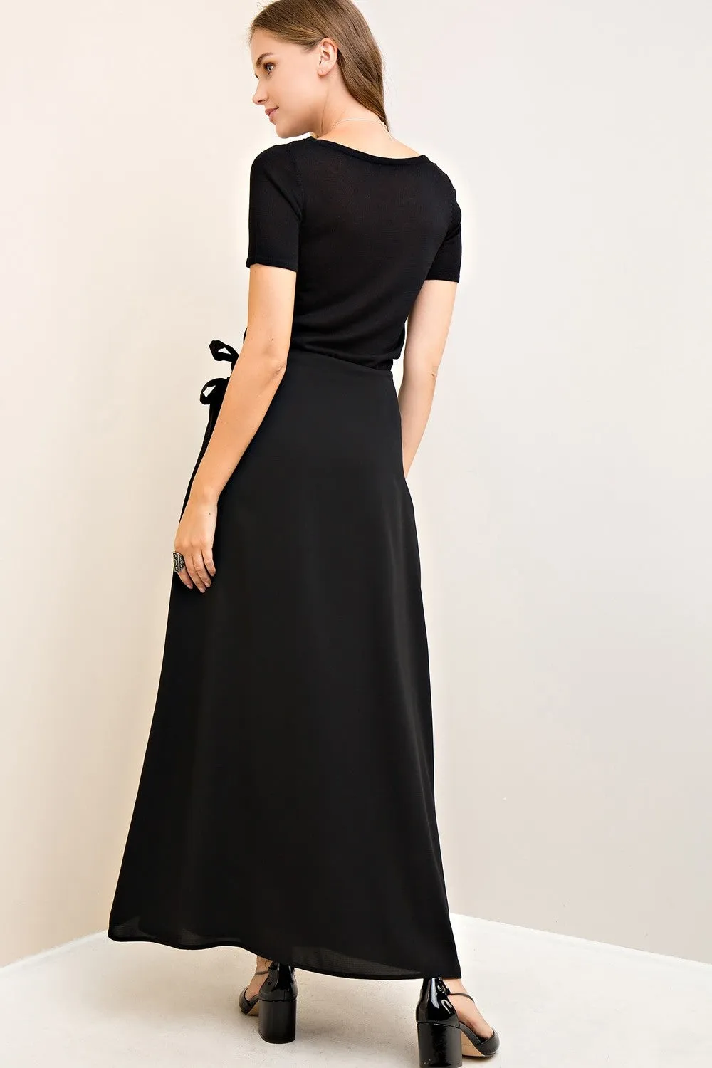 Sweet n Sassy Maxi Skort, Black