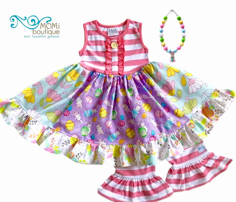 sz 2/3 Bunny Trail ruffle dress