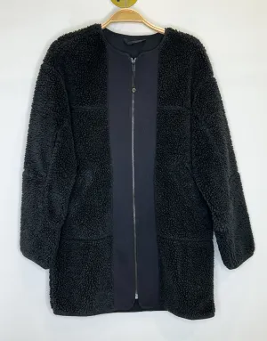 Teddy Bear Collarless Coat