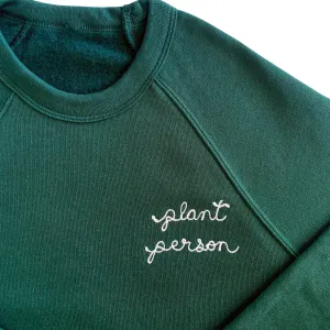 The Adult Chainstitch Sweatshirt - Forest Green